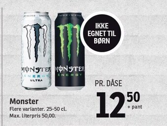 SPAR Monster tilbud