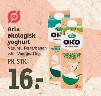 SPAR Arla økologisk yoghurt tilbud