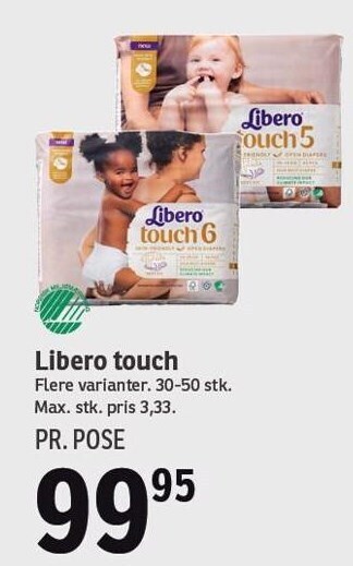 SPAR Libero touch bleer tilbud