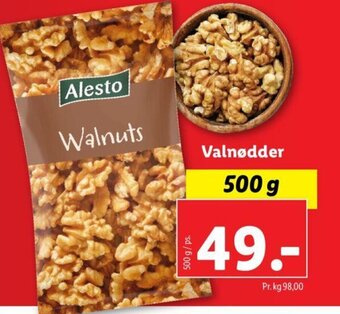 Lidl Valnødder tilbud