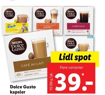 Dolce Gusto Kapsler