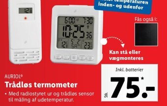 Lidl Trådløs Termometer tilbud