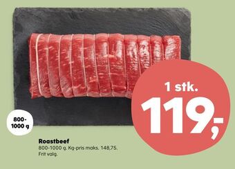 SuperBrugsen Roastbeef tilbud