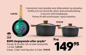 SuperBrugsen Bum stegepande eller gryde tilbud