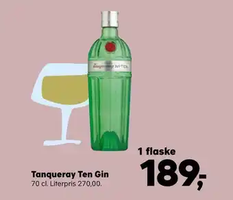 SuperBrugsen Tanqueray ten gin tilbud