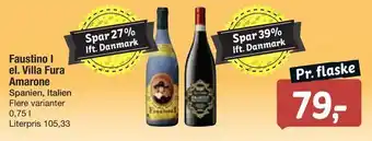 Fakta Tyskland Faustino i el. villa fura amarone tilbud