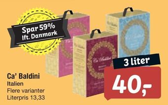 Fakta Tyskland Ca' baldini tilbud