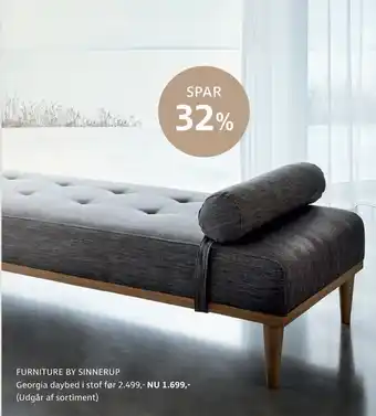 Sinnerup Furniture by sinnerup georgia daybed i stof tilbud