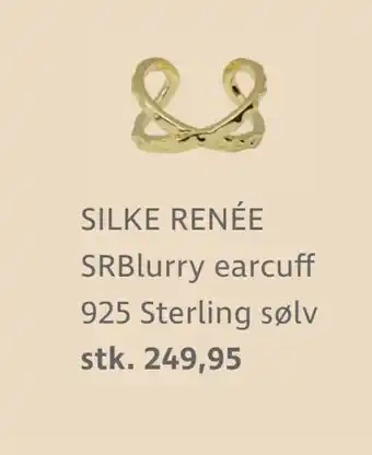 Silke renée srblurry earcuff 925 sterling sølv