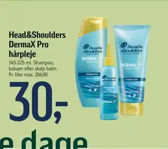 Føtex Head&shoulders dermax pro hårpleje tilbud