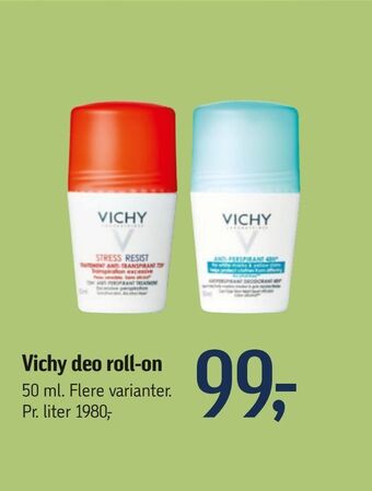 Føtex Vichy deo roll-on tilbud