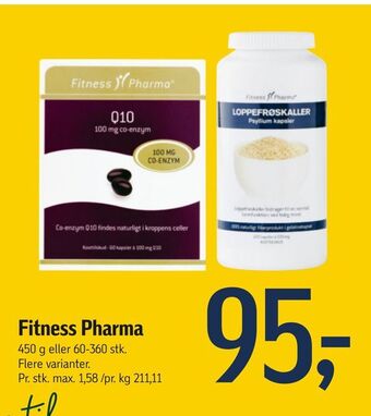 Føtex Fitness pharma tilbud