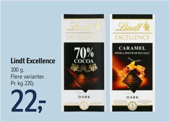 Føtex Lindt excellence tilbud