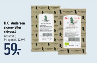 Føtex H.c. andersen skære- eller skiveost tilbud