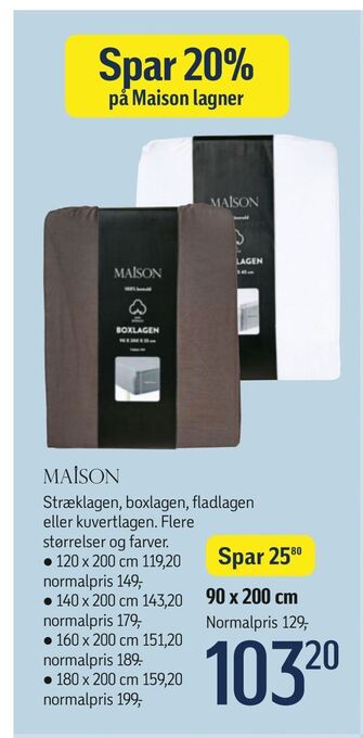 Føtex Maison lagner tilbud