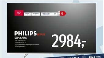 Føtex Philips 55pus7556 tilbud