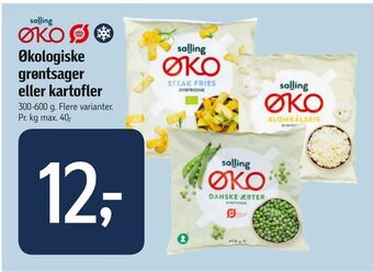 Føtex Økologiske grøntsager eller kartofler tilbud