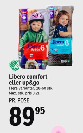 SPAR Libero comfort eller up&go tilbud