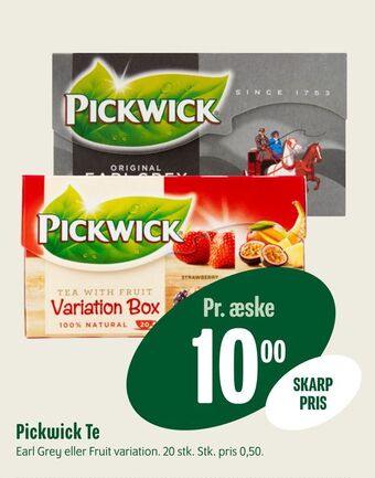 Min Købmand Pickwick te tilbud