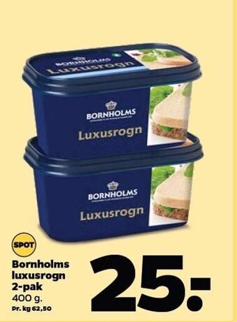 Netto Bornholms luxusrogn 2-pak tilbud