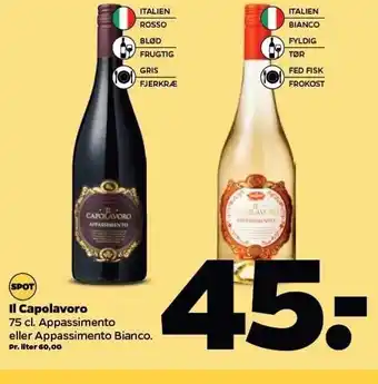 Il capolavoro appassimento el. appassimento bianco