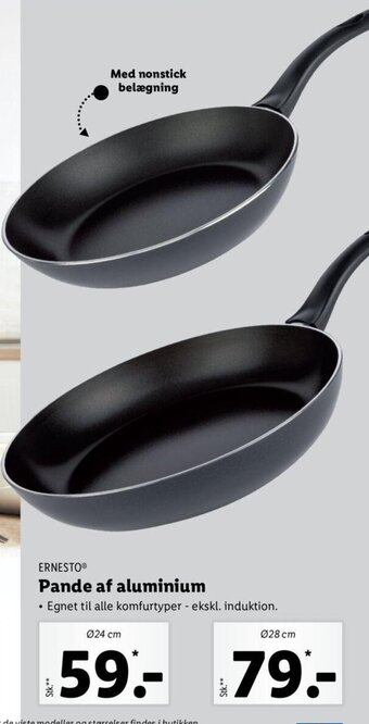 Lidl Pande af Aluminium tilbud