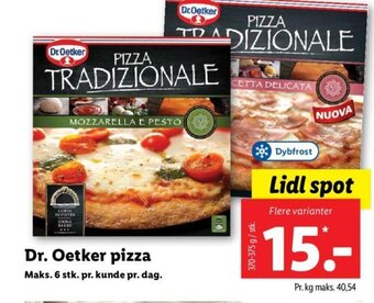 Lidl Dr.Oetker Pizza tilbud