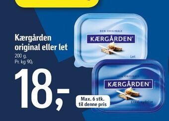Føtex Kærgården original eller let tilbud