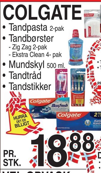 ABC Lavpris Colgate tilbud