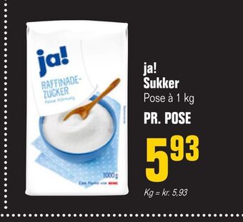 Otto Duborg Ja! sukker tilbud