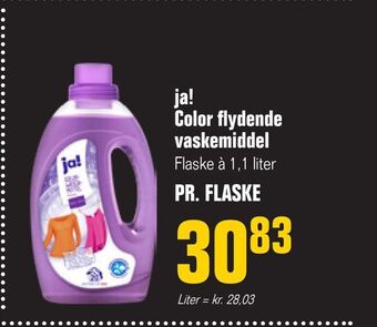 Otto Duborg Ja! color flydende vaskemiddel tilbud
