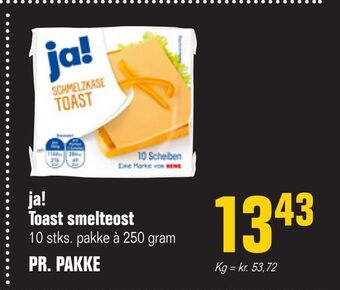Ja! toast smelteost