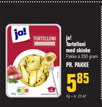 Otto Duborg Ja! tortelloni med skinke tilbud
