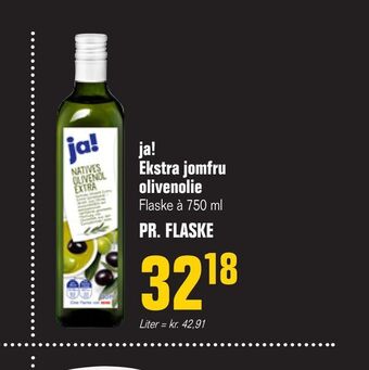 Otto Duborg Ja! ekstra jomfru olivenolie tilbud