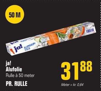 Otto Duborg Ja! alufolie tilbud