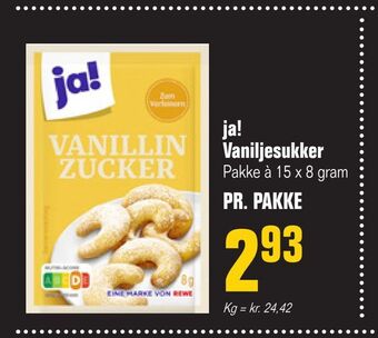 Poetzsch Padborg Ja! vaniljesukker tilbud