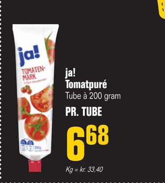 Poetzsch Padborg Ja! tomatpuré tilbud