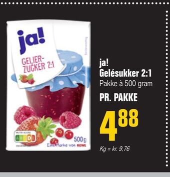 Ja! gelésukker 2,1