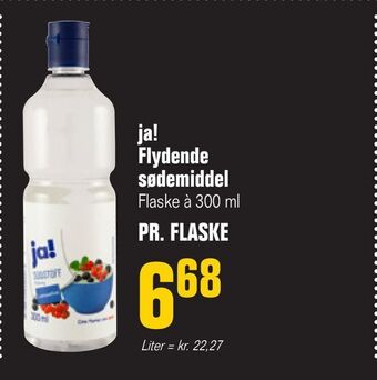 Poetzsch Padborg Ja! flydende sødemiddel tilbud