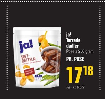 Poetzsch Padborg Ja! tørrede dadler tilbud