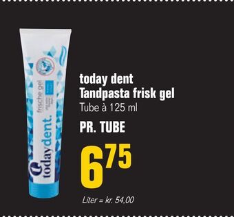 Poetzsch Padborg Today dent tandpasta frisk gel tilbud