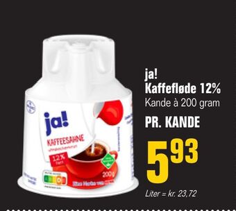 Poetzsch Padborg Ja! kaffefløde 12% tilbud