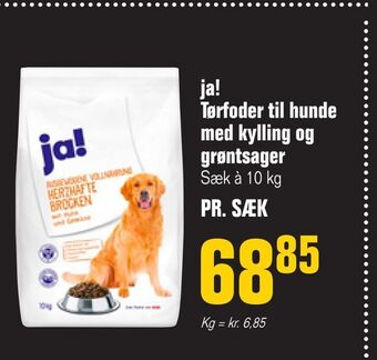 Poetzsch Padborg Ja! tørfoder til hunde med kylling og grøntsager tilbud