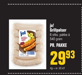 Poetzsch Padborg Ja! grillpølser tilbud