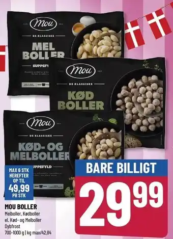 Løvbjerg Mou kød- el. melboller tilbud