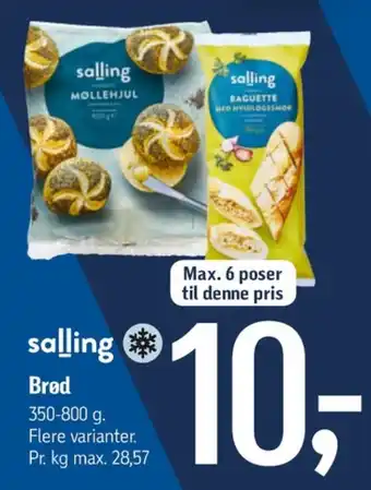 Føtex Salling øko rundstykker tilbud