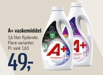 A+ vaskemiddel-flydende