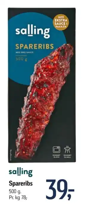 Føtex Salling spareribs tilbud