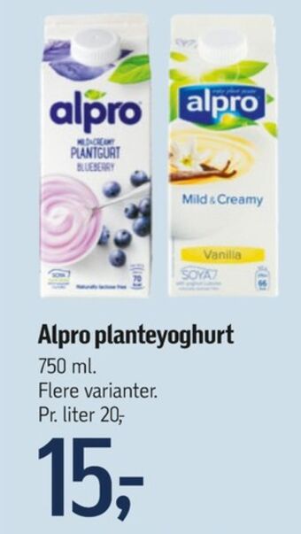Plantgurt yoghurt alternativ vanilla
