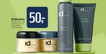 Føtex Id hair styling tilbud